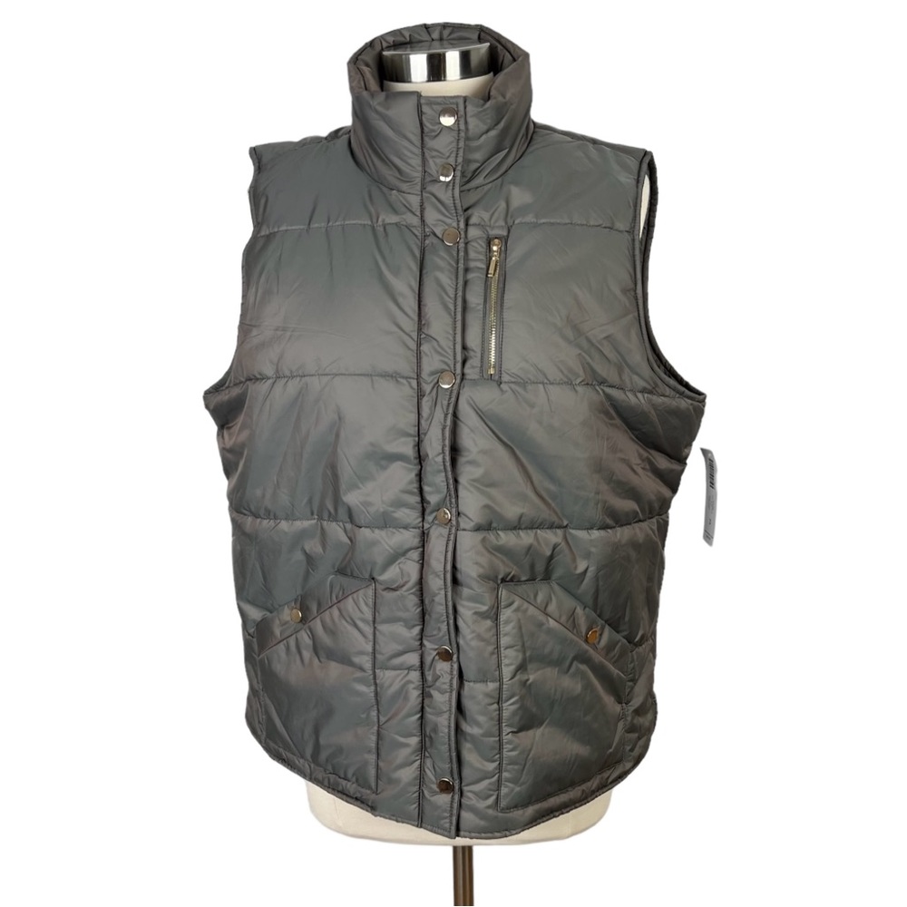 NWT Chico’s Weekends Womens Quilted Puffer Vest Sz 3 (16/18)-XL